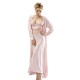 Cotton Bridal Nighty Six Pices Set Lingerie Natural Cotton 100% POWDER Color MG-7824-PUD