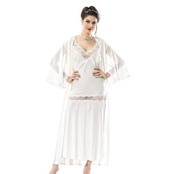 لانجري طقم عرائس ستة قطع قطن قطن طبيعي 100% لون أبيض MG-9925-BYZ لانجري طقم عرائس ستة قطع قطن قطن طبيعي 100% لون أبيض MG-9925-BYZ