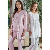 Bone 4630 بيجاما حوامل 3 قطع - أزرق Bone 4630 بيجاما حوامل 3 قطع - أزرق