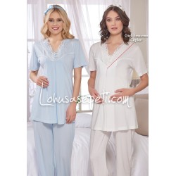 Emose 3944 بيجاما حوامل - أزرق Emose 3944 بيجاما حوامل - أزرق