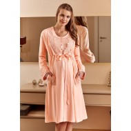 Eros 20804 روب حوامل قطعتين - السلمون الوردي