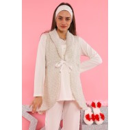 Haluk Bayram 3433 بيجاما حوامل صدرية جاكار تريكو  - سكري