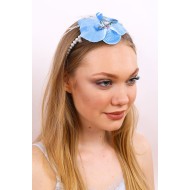 Lht 16061 تاج حوامل لولو ازرق اوركيد  Lht 16061 تاج حوامل لولو ازرق اوركيد