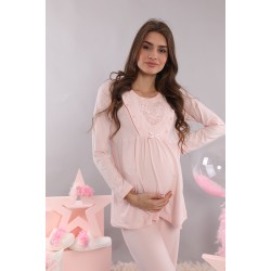 Tuba 7258 بيجاما حوامل - أزرق