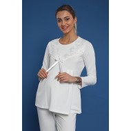 Tuba 7283 بيجاما حوامل بيج  - سكري Tuba 7283 بيجاما حوامل بيج  - سكري