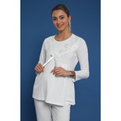 Tuba 7283 بيجاما حوامل بيج  - سكري Tuba 7283 بيجاما حوامل بيج  - سكري