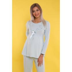 Tuba 7283 بيجاما حوامل ازرق  - أزرق Tuba 7283 بيجاما حوامل ازرق  - أزرق