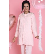 Tuba 7568 بيجاما حوامل مبطن  - البودرة الوردي Tuba 7568 بيجاما حوامل مبطن  - البودرة الوردي