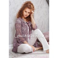 Tuba 8504 بيجاما حوامل ثلاث قطع - البودرة الوردي Tuba 8504 بيجاما حوامل ثلاث قطع - البودرة الوردي