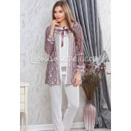 Tuba 8505 بيجاما حوامل ثلاث قطع - البودرة الوردي Tuba 8505 بيجاما حوامل ثلاث قطع - البودرة الوردي