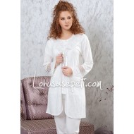 Tuba 8520 بيجاما حوامل 3 قطع - أزرق Tuba 8520 بيجاما حوامل 3 قطع - أزرق