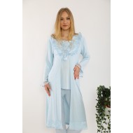 Tuba 8528m بيجاما حوامل 3 قطع - أزرق Tuba 8528m بيجاما حوامل 3 قطع - أزرق