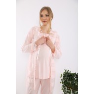 Tuba 8532p بيجاما حوامل 3 قطع - زهري Tuba 8532p بيجاما حوامل 3 قطع - زهري