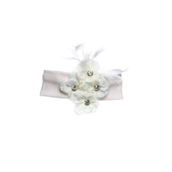 b9023 ربطة شعر للرضع ريشية لون بيج b9023 ربطة شعر للرضع ريشية لون بيج