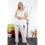 Bone 4510e بيجاما حوامل بيج فاتح 