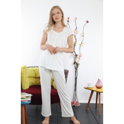 Bone 4510e بيجاما حوامل بيج فاتح  Bone 4510e بيجاما حوامل بيج فاتح