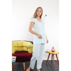 Bone 4510m بيجاما حوامل ازرق  Bone 4510m بيجاما حوامل ازرق