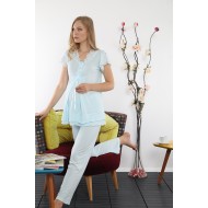 Bone 4711t تركواز بيجاما حوامل 