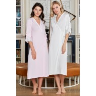 Bone 4713 روب حوامل  - زهري Bone 4713 روب حوامل  - زهري