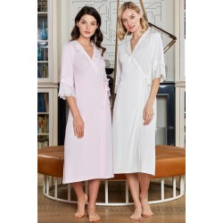 Bone 4713 روب حوامل  - زهري Bone 4713 روب حوامل  - زهري