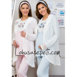 Haluk Bayram 3110 بيجاما تريكو حوامل 