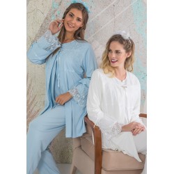 Emose 4048 بيجاما حوامل  - أزرق Emose 4048 بيجاما حوامل  - أزرق