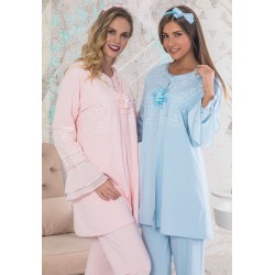 Emose 4052 بيجاما حوامل  - أزرق Emose 4052 بيجاما حوامل  - أزرق