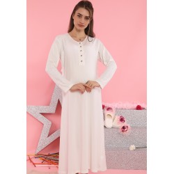 Feyza 3134 روب حوامل بيج - سكري Feyza 3134 روب حوامل بيج - سكري