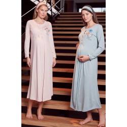 Haluk Bayram 3503 روب حوامل  - أزرق