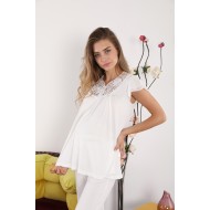 Marilyn 5621e بيجاما حوامل بيج فاتح  Marilyn 5621e بيجاما حوامل بيج فاتح