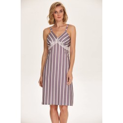 Marilyn 5761 روب حوامل شرائط اكتاف لون أرجواني  Marilyn 5761 روب حوامل شرائط اكتاف لون أرجواني