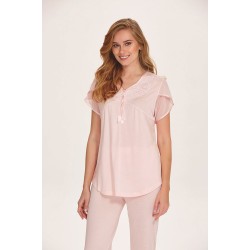 Marilyn 8433p بيجاما حوامل نمط بيتونيا زهري  Marilyn 8433p بيجاما حوامل نمط بيتونيا زهري