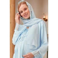 Mecit 0016 سكارف حوامل ازرق Mecit 0016 سكارف حوامل ازرق