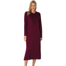 Mecit 1938b بوردو روب حوامل قماش جوبير مرصع  Mecit 1938b بوردو روب حوامل قماش جوبير مرصع