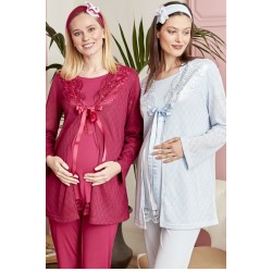 Mecit 5006fm بيجاما حوامل  - فوشيا Mecit 5006fm بيجاما حوامل  - فوشيا