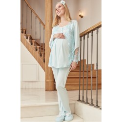 Mecit 5015t بيجاما حوامل تركواز - تركواز(فيروزي) Mecit 5015t بيجاما حوامل تركواز - تركواز(فيروزي)