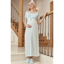 Mecit 5022t روب حوامل تركواز أكمام تول - تركواز(فيروزي) Mecit 5022t روب حوامل تركواز أكمام تول - تركواز(فيروزي)