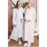 Mecit 5027 روب حوامل نمط الدب - أزرق Mecit 5027 روب حوامل نمط الدب - أزرق