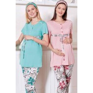 Mecit 5106 بيجاما حوامل  Mecit 5106 بيجاما حوامل