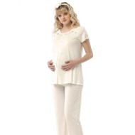 Aqua 17674 بيجاما حوامل - سكري Aqua 17674 بيجاما حوامل - سكري