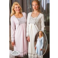 Bone 4211 روب حوامل  - زهري Bone 4211 روب حوامل  - زهري