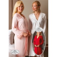 Bone 4214 روب حوامل  - السلمون الوردي