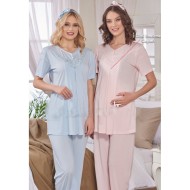 Emose 3940 بيجاما حوامل - أزرق Emose 3940 بيجاما حوامل - أزرق