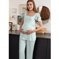 Eros 21600 بيجاما حوامل - النعناع الأخضر Eros 21600 بيجاما حوامل - النعناع الأخضر