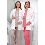 Haluk Bayram 3008 بيجاما حوامل قطبي -  زهرة الرمان