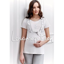 Tuba 7239 بيجاما حوامل  Tuba 7239 بيجاما حوامل