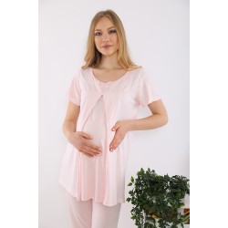 Tuba 8216p بيجاما حوامل بودرة نمط زهرة التوليب Tuba 8216p بيجاما حوامل بودرة نمط زهرة التوليب