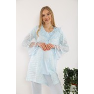 Tuba 8525m بيجاما حوامل 3 قطع - أزرق Tuba 8525m بيجاما حوامل 3 قطع - أزرق